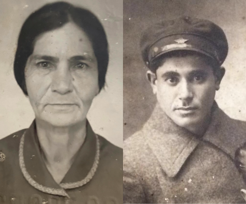 Бессмертный подвиг.  Ветераны Великой Отечественной войны Абуш Касимов и Билгеис Наджафова